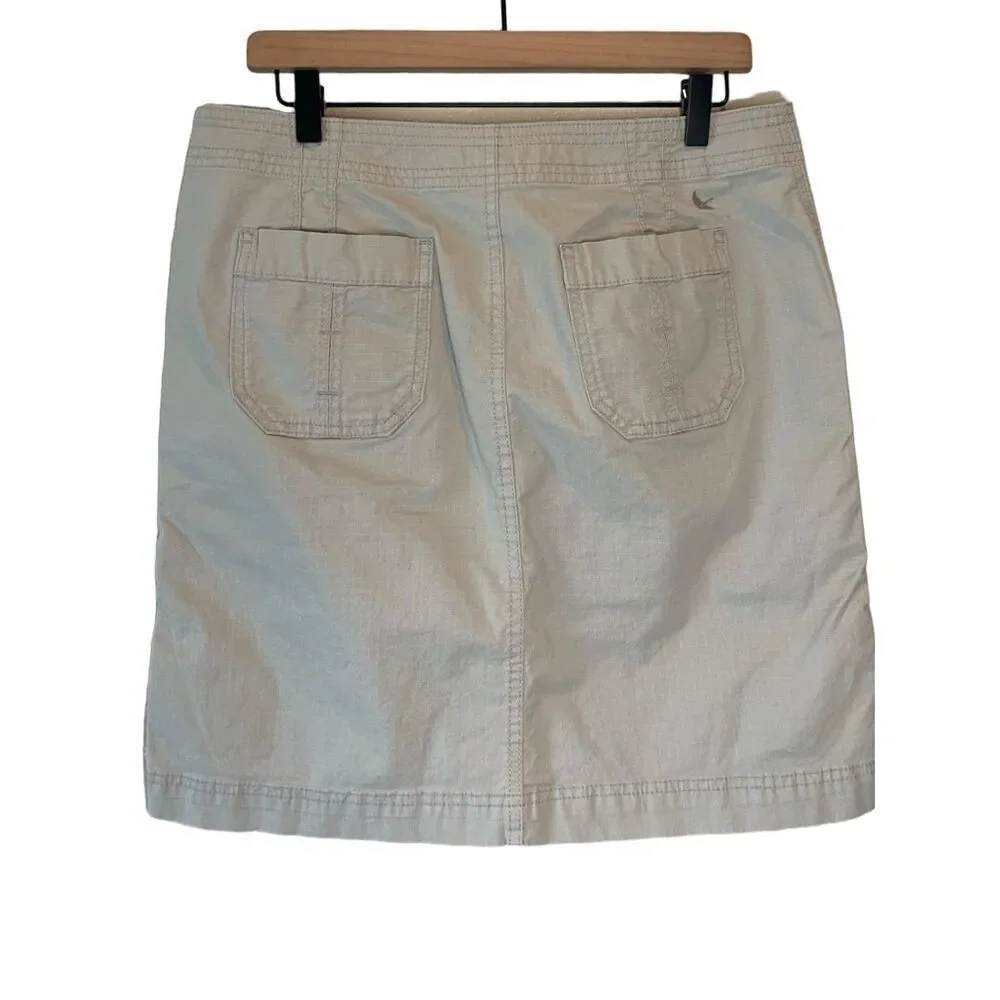 Eddie Bauer Tan Skirt Size 8 Tall